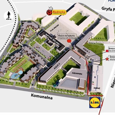 Apartament "Adell" - Miedzyzdroje, Bella Mare Aqua 1 Esterno foto